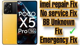 any Poco imei repair Method 2025 | no service fix, emergency call fix |