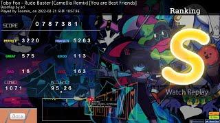 [Osu!Mania 7K] 8.56 Rude Buster (Camellia Remix) [You are Best Friends]