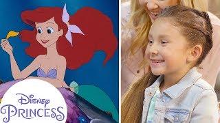 Ariel Inspired Hairstyle Tutorial | Disney Princess