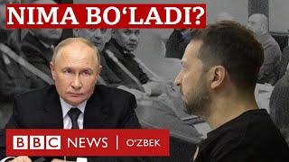 Украина уруши: Путин тинчлик учун нимага кўнади? Putin Rossiya Yangiliklar BBC News O'zbek