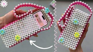 How to make a beaded phone pouch