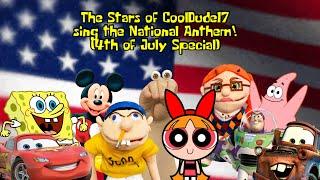 The Stars of CoolDude17 sing the National Anthem! (4th of July Special)