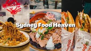 SYDNEY FOOD HEAVEN - a little complication of our favourite meals from the past few months!