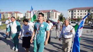 Қашқадарёлик Паралимпиячилар кутиб олинди