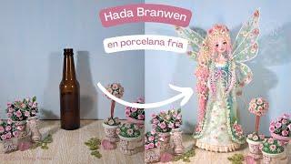 ¡De botella a muñeca! ‍️ Hada Branwen en Porcelana Fría | Manos Creativas