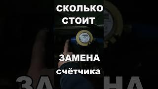 Сколько стоит замена счётчика воды #shot #shots #сантехника