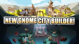 NEW Gnome City Builder!! - EcoGnomix - Management Base Builder Looting Roguelike