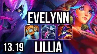 EVE vs LILLIA (JNG) | 12/1/16, Rank 3 Eve, Legendary | NA Challenger | 13.19