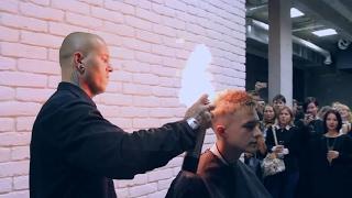 Cutting Hair With Fire | Sasha Menshikov Hair Artis | St.Petersburg, Russia | European Hairdressers