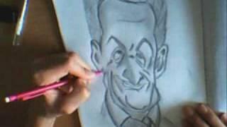 Sarkozy speed painting by Dez