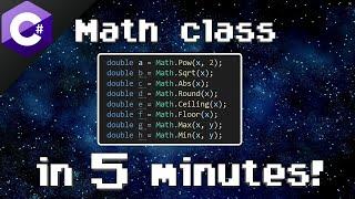 C# Math class 