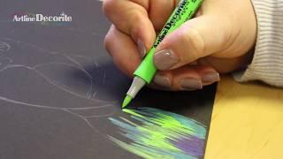 Artline Decorite | Parrot | Layering & Blending Technique