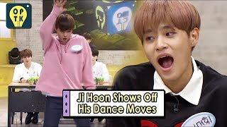 [Oppa Thinking - Wanna One] Ji Hoon Shows Off His Dance Moves, 오빠생각 20170911