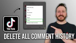 How To Delete All Your Tiktok Comments History Quick & Easy