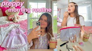 MORNING ROUTINE as a PREPPY!!