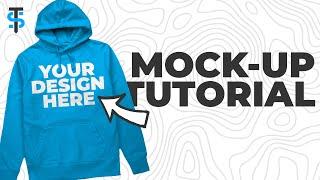 How to Make CUSTOM T-Shirt Mock-Ups in Adobe Photoshop 2021!