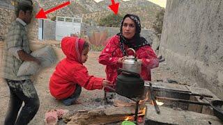 Shahla's day and night efforts with Ostadkar: to build a warm house for her children before winter.