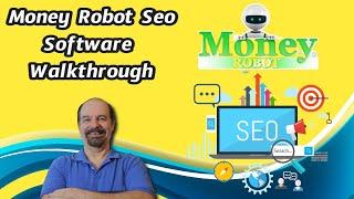 Money Robot Submitter SEO Software Walkthrough Demo  SEO Backlinking Software Money Robot