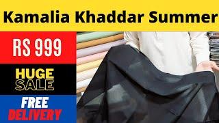 Kamalia Khaddar Summer Suits in Just Rs.999/-