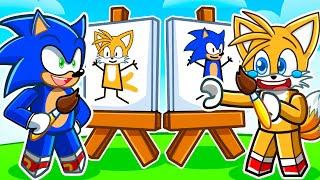 Sonic and Tails SPEED DRAW Together! (Roblox)