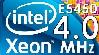 Intel Xeon e5450 4.0MHz: разгон и температура на s775