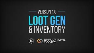 Loot Gen & Inventory - Unreal Engine 5 Item Generation and Inventory System