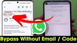 How to reset whatsapp two step verification without email