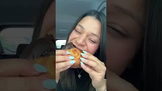 PARIS BAGUETTE PASTRIES! SILENT FOOD REVIEW! NO TALKING EATING SHOW! CROISSANT ROLLS, PASTRY FRANKS