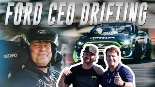 Ford CEO Drifts My Mustang!!