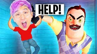 Can We Beat HELLO NEIGHBOR!? (LANKYBOX PLAYS HELLO NEIGHBOR!)