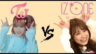 TWICE Momo vs IZ*ONE Nako, Nico Nico Nii Friendly Battle