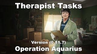 EFT Therapist Tasks - Operation Aquarius (Version 0.11.7)