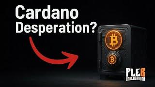 Struggling Cardano Tries to Save Itself With a Bitcoin Treasury!