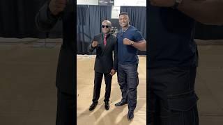 ️ KAMARU USMAN CELEBRATES VICTORY OVER JOAQUIN BUCKLEY WITH FRANCIS NGANNOU (UFC ATLANTA)