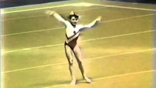 2nd TO Elena Gurova FX   1987 World Gymnastics Championships 9 900