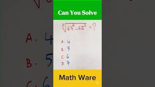 No Calculator | Can You Solve This?