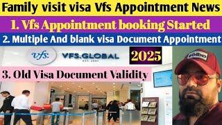 Vfs appointment booking for Saudi family visit visa | Saudi family visit visa news