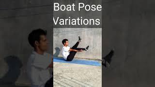 Boat Pose Variations | Balancing Poses | Advanced | Yoga and Fitness With Shiva #shorts #short