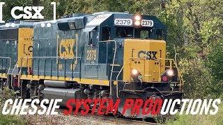 [CSXT]Slug Set Lead F736-14 As He Makes His Run To Vander NC W/A Nice 2nd Gen K5LA & A Few Cars