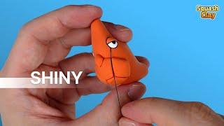 Making Shiny Metapod Pokémon Clay