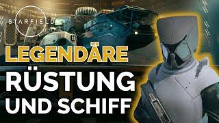 Starfield BESTE LEGENDÄRE RÜSTUNG & RAZORLEAF RAUMSCHIFF ! Mantis Mission Guide Starfield Deutsch