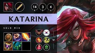 Katarina Mid vs Vex - KR Grandmaster Patch 25.11