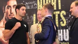 FEDOR CHUDINOV v FRANK BUGLIONI OFFICIAL HEAD TO HEAD AHEAD OF WBA WORLD TITLE CLASH