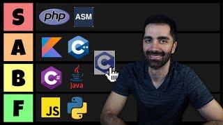 Ranking Programming Languages (Tier List)