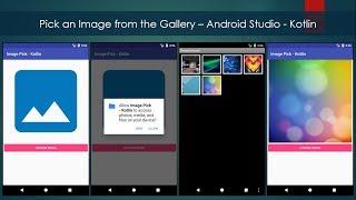 Pick an Image from the Gallery – Android Studio - Kotlin