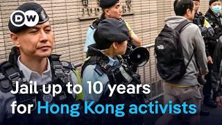 Hong Kong's high court jails 45 pro-democracy activists | DW News