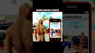 MONKEY BECOME A FIGHTER IN INDIAN BIKE DRIVING 3D || KRISH GAMING || #indianbikesdriving3dnewtoday