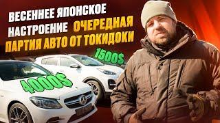 " Весеннее японское настроение". Очередная партия авто от Токидоки