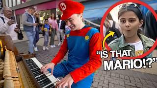 I Played SUPER MARIO Songs On Piano In Public! (Part 2)