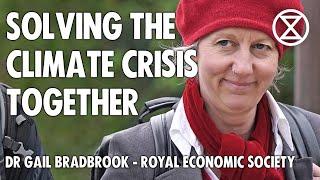 Solving the Climate Crisis Together - Dr Gail Bradbrook at Royal Economic Society